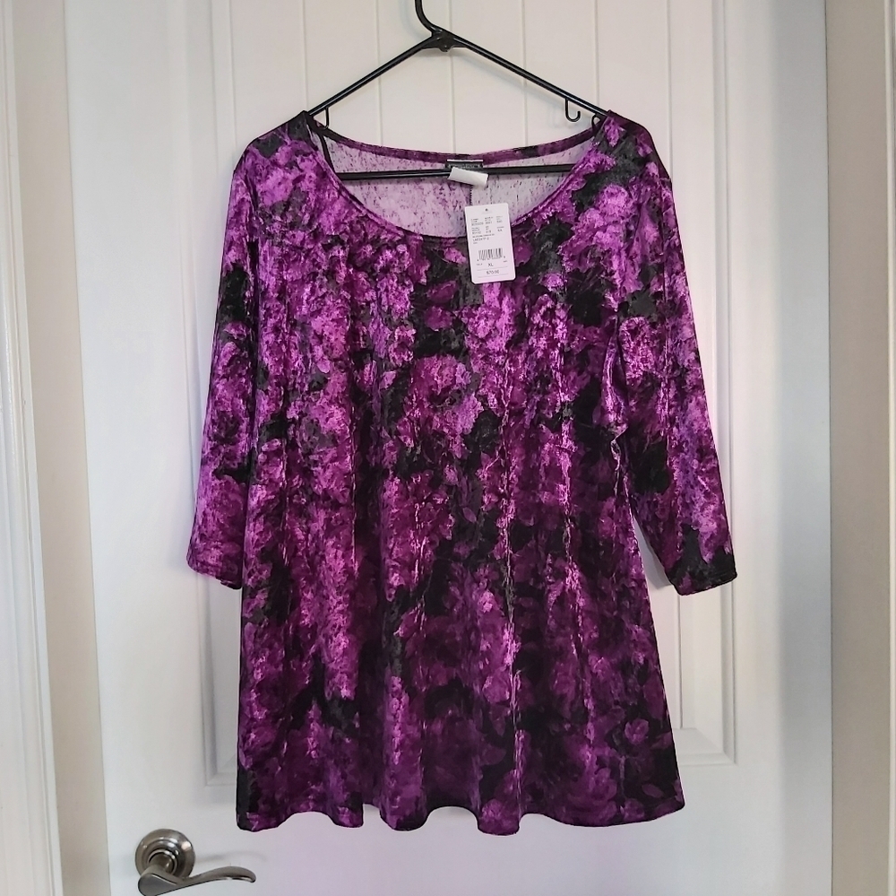 NEW Clientele tunic/ crushed velvet//B2B